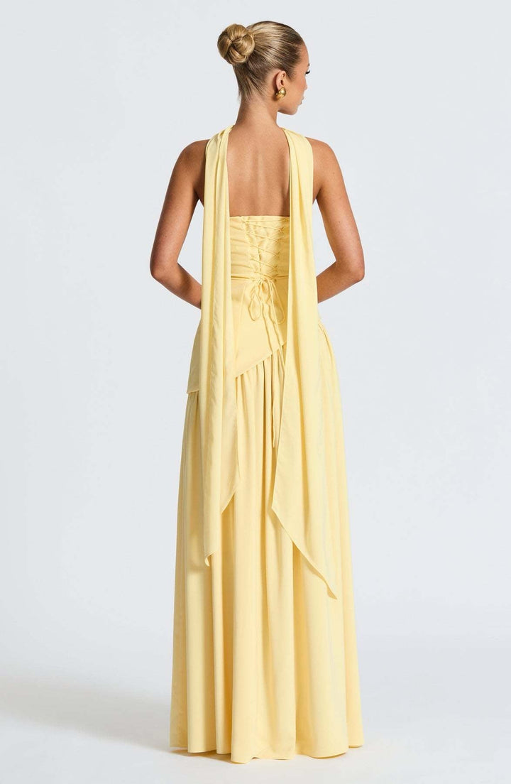 Beatriz™ | Vestido Longo com Corte Sofisticado