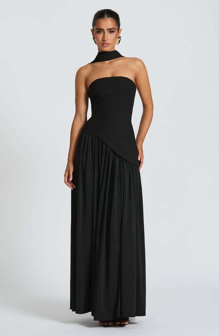 Beatriz™ | Vestido Longo com Corte Sofisticado