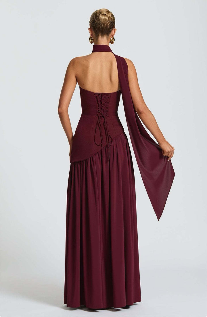 Beatriz™ | Vestido Longo com Corte Sofisticado