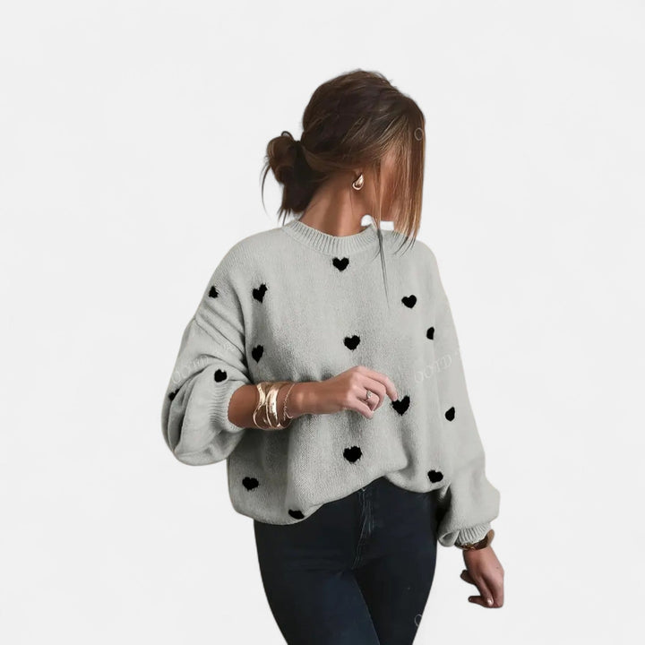 Isla™ | Jersey de Lana con Corazones