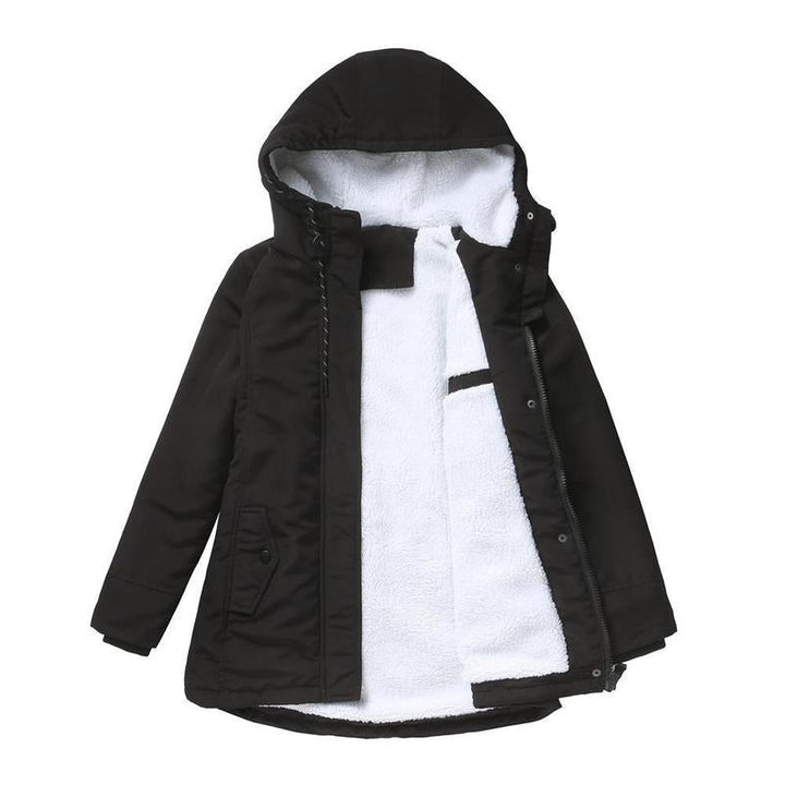 AMINA™ - Abrigo de invierno aislado con capucha y forro acolchado para un máximo confort térmico
