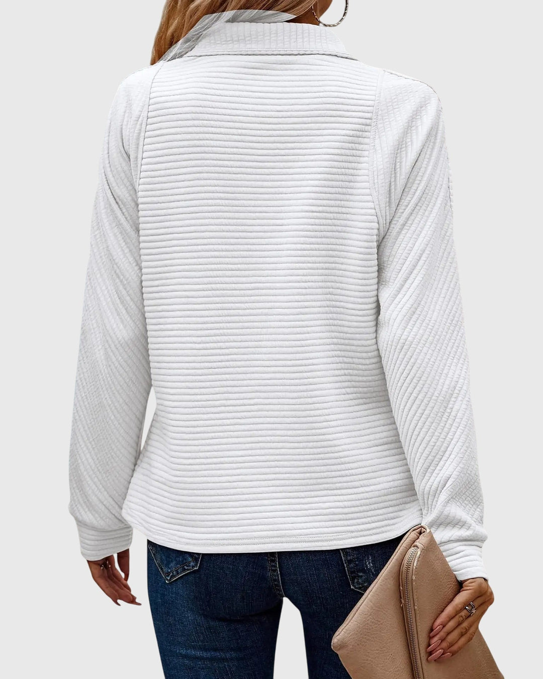 Abigail™ | Jersey Elegante con Cremallera