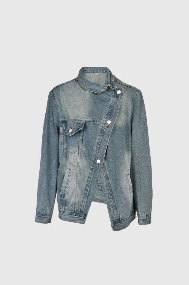 Bella™ - Chaqueta de mezclilla artística