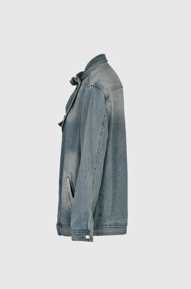 Bella™ - Chaqueta de mezclilla artística