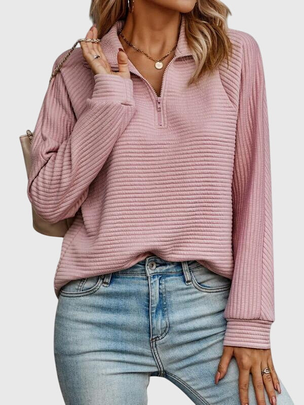 Abigail™ | Jersey Elegante con Cremallera