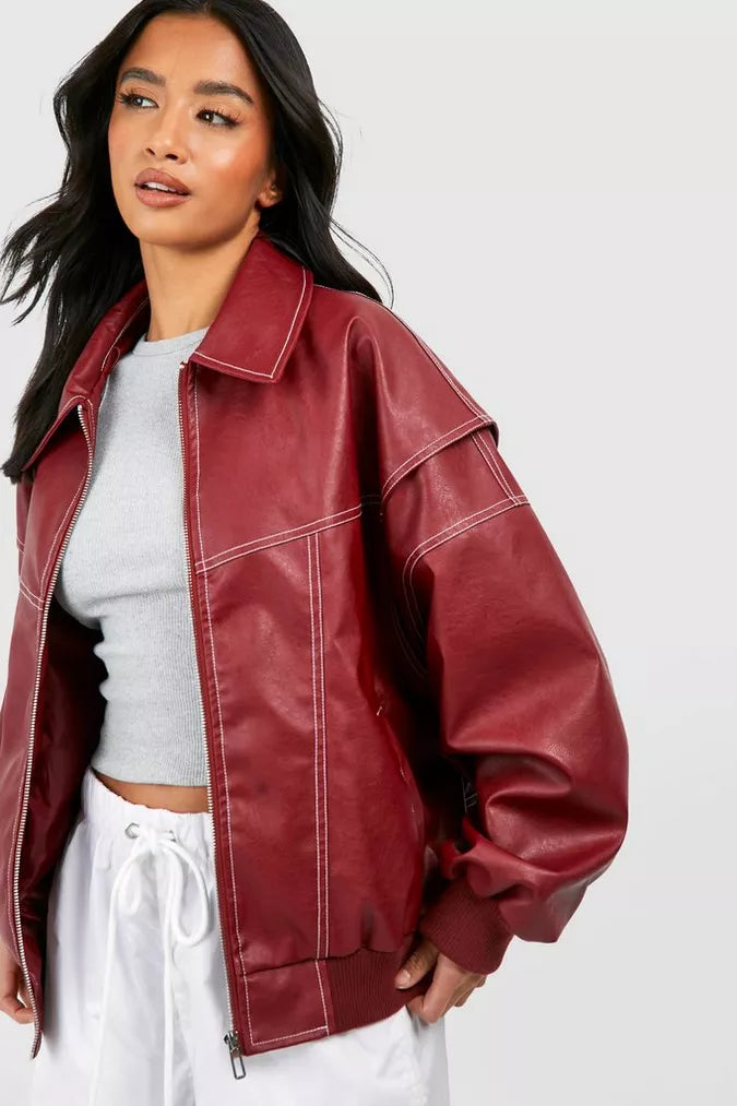 Clara | Chaqueta bomber oversize para mujer