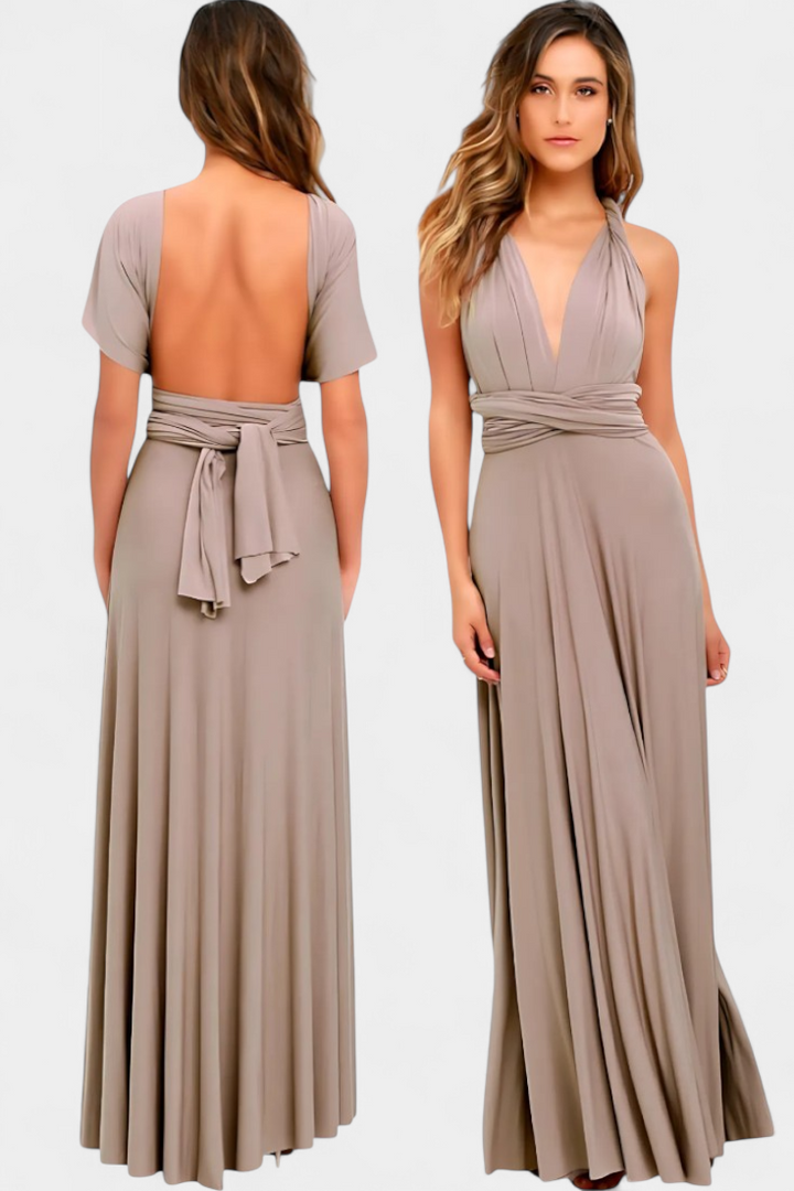 Josephine Vestido Envolvente Elegante y Ajustable