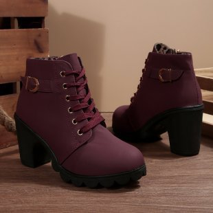 Rita - Elegantes botas de caña corta