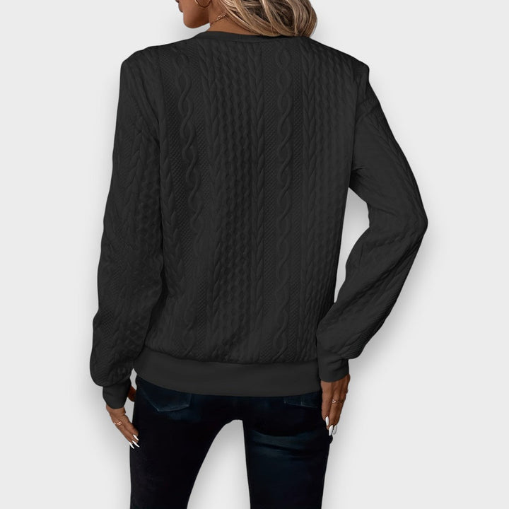 Eugénia - Elegante chaqueta de mujer con cremallera