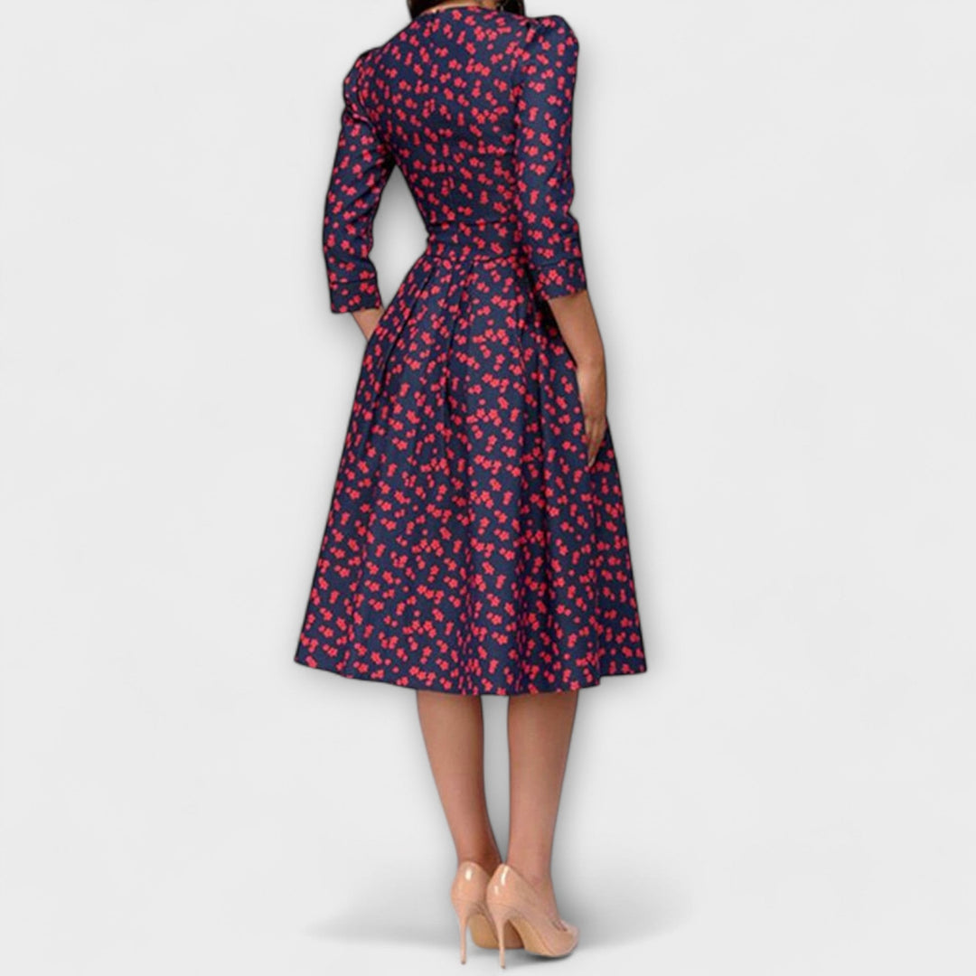 Carolina - Vestido elegante hasta la rodilla