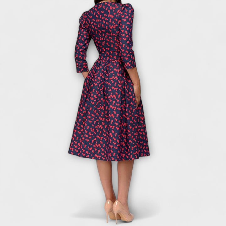 Carolina - Vestido elegante hasta la rodilla