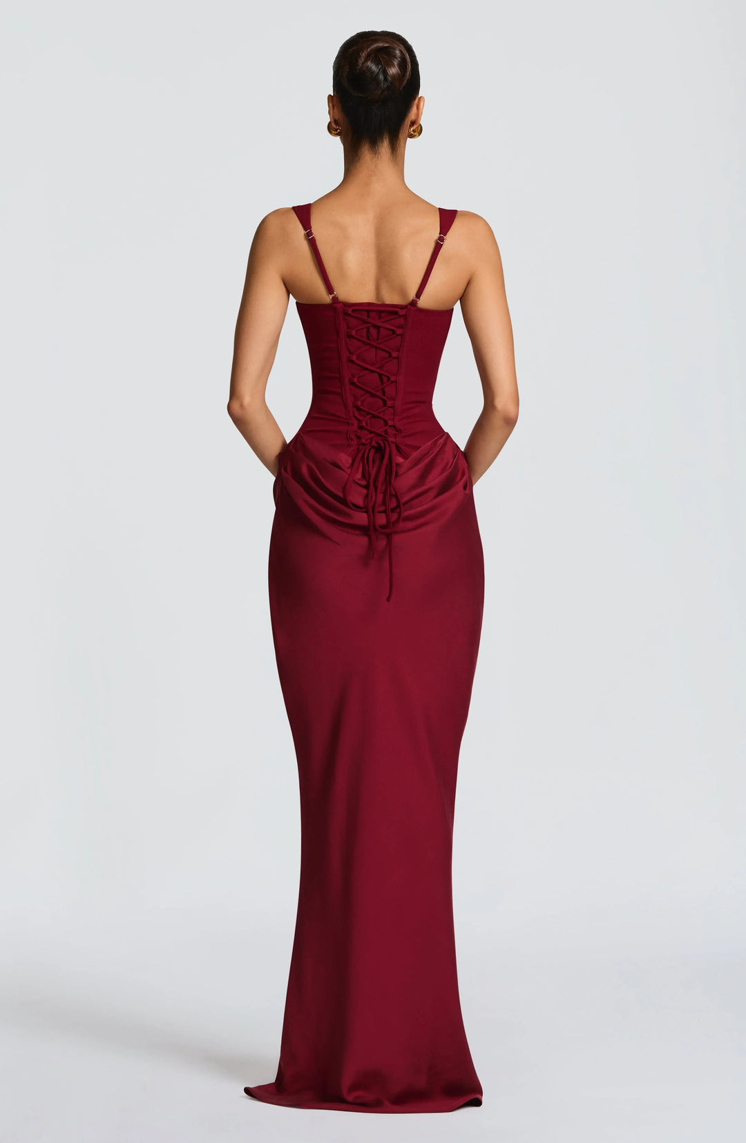 Noa | Vestido largo ajustado con espalda descubierta