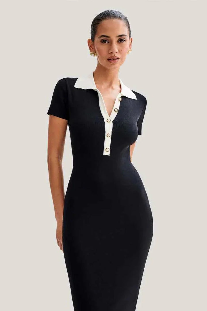 Vestido Maxi de Punto para Mujeres