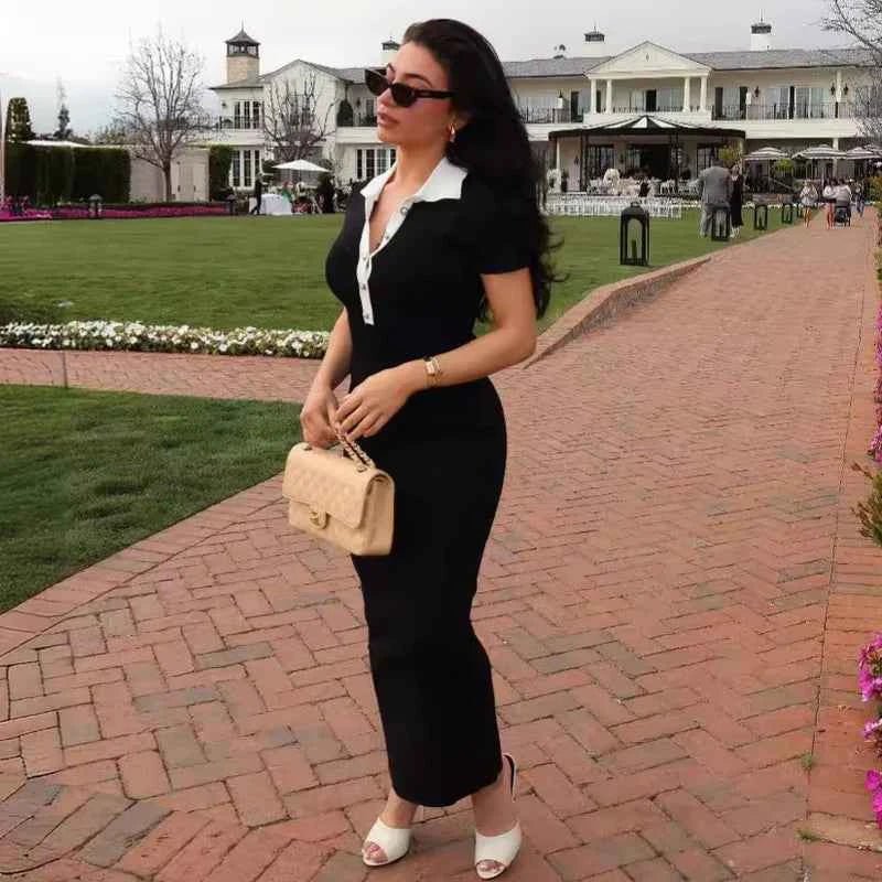Vestido Maxi de Punto para Mujeres