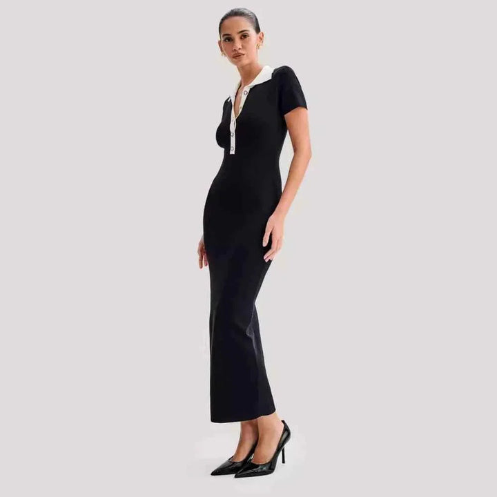 Vestido Maxi de Punto para Mujeres