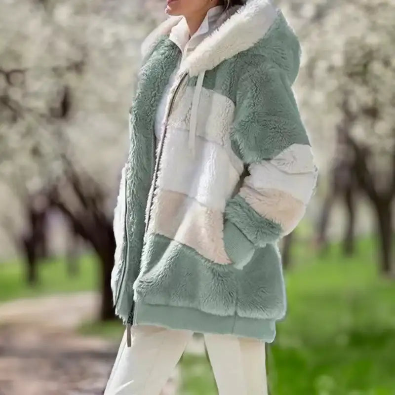 Eleonora - Abrigo de invierno de felpa